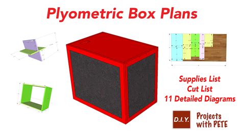 steel plyo box plans|build your own plyometric box.